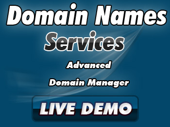Modestly priced domain name registration service providers